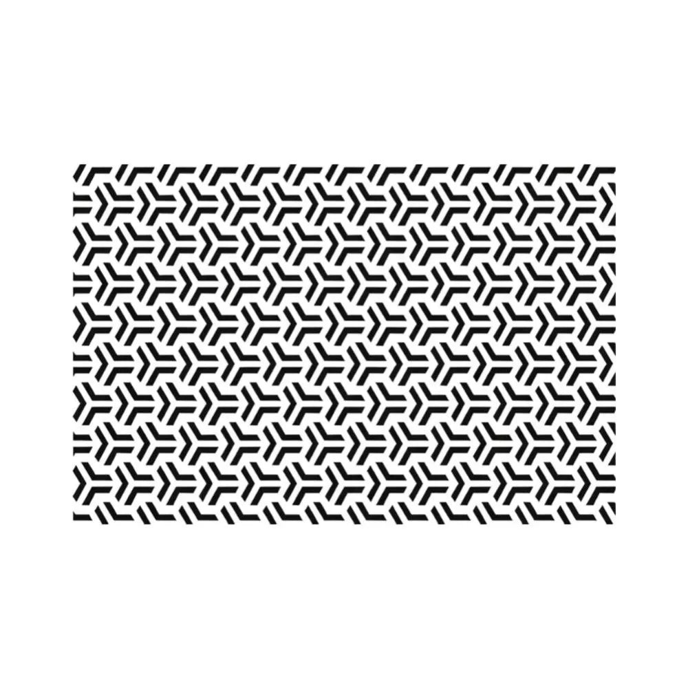 Honeycomb Matte Black Car Window Vinyl Sticker 75x50cm Car Window Decal HIP 2