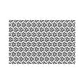 Honeycomb Matte Black Car Window Vinyl Sticker 75x50cm Car Window Decal HIP 2