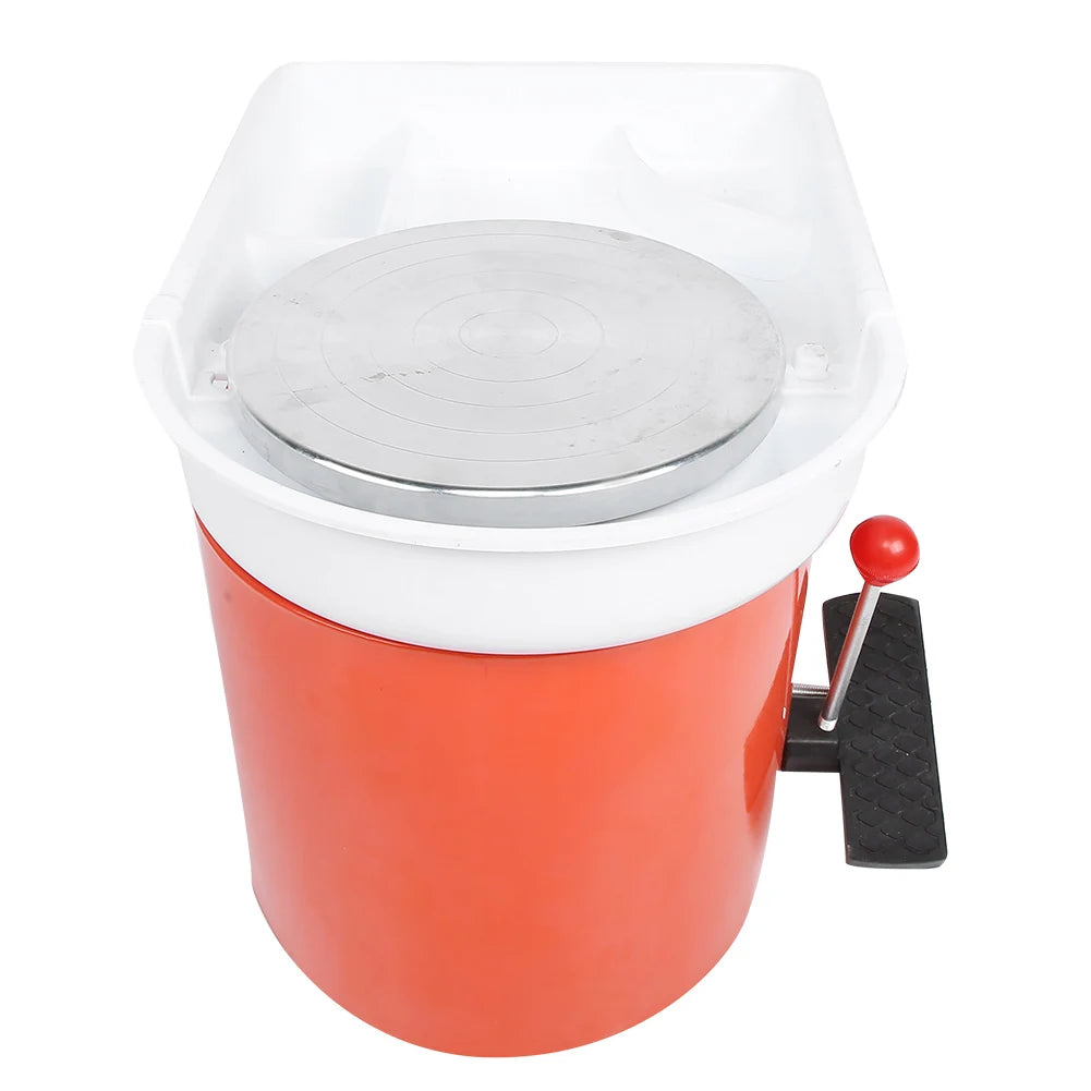 Ceramic Pottery Electric Machine Detachable Basin Adjustable Speed Art Craft DIY Clay Tool 350W DIY Clay Tool Pottery Machine HIP