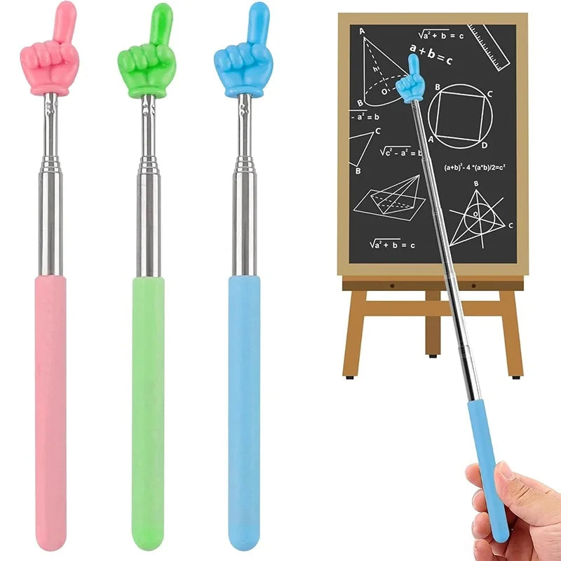 Telescopic Finger Teaching Pointer Stick – School & Office Teaching Pointer Stick HIP