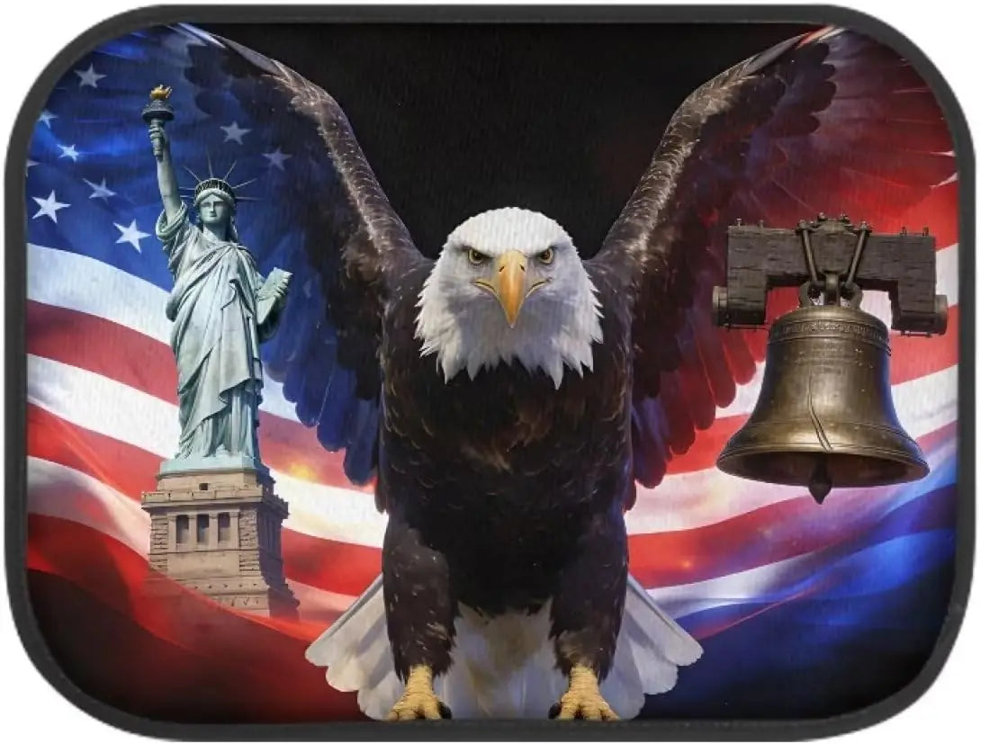 USA 250th Anniversary Patriotic Car Floor Mats – Set of 4 Car Floor Mats HIP