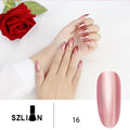 ZUOFILY Mirror Gel Nail Polish – No Lamp Metallic Silver