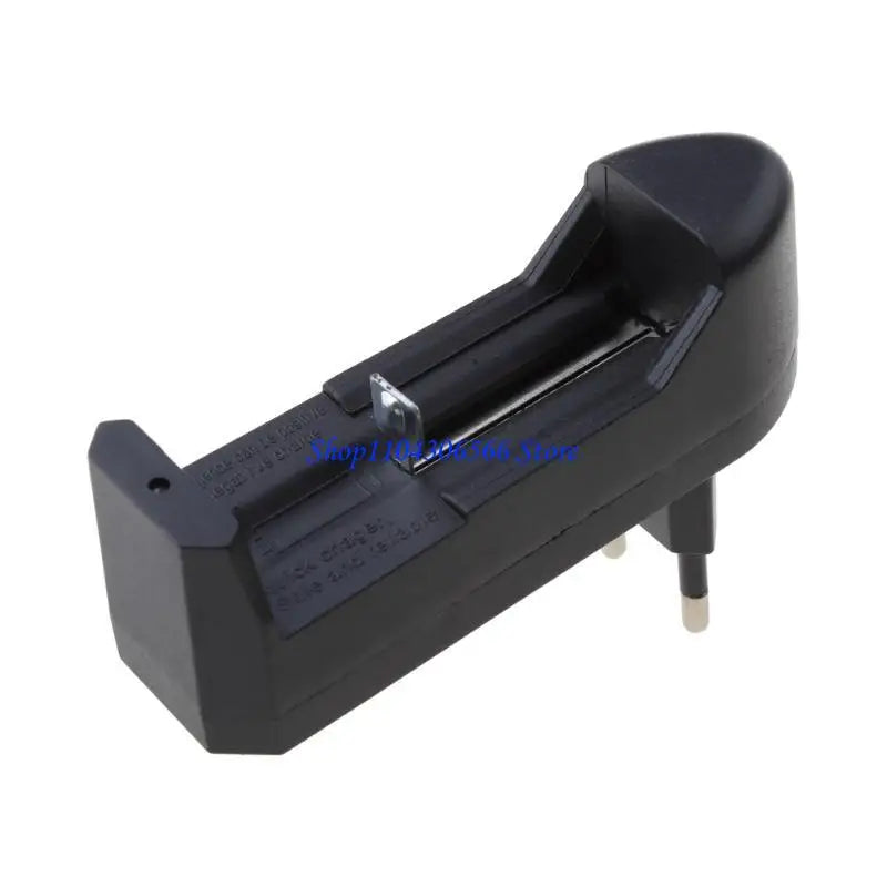 1-Bay 3.7V Lithium Battery Charger – 18650 14500 16340 Lithium Battery Charger HIP Black Bundle 1 CN