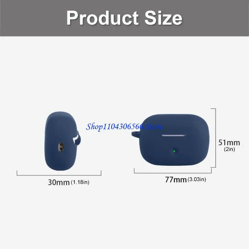 Silicone Case for Roseselsa OWS Earclip Earphones – Scratch-Resistant Earphone Silicone Case HIP