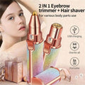 2-in-1 LED Facial Hair Remover & Eyebrow Trimmer – Rechargeable Facial Hair Remover HIP Rainbow