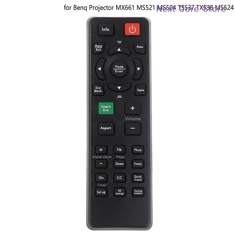 BenQ Projector Remote Control – MX661 MS521 MS504 MS524 Projector Remote Control HIP
