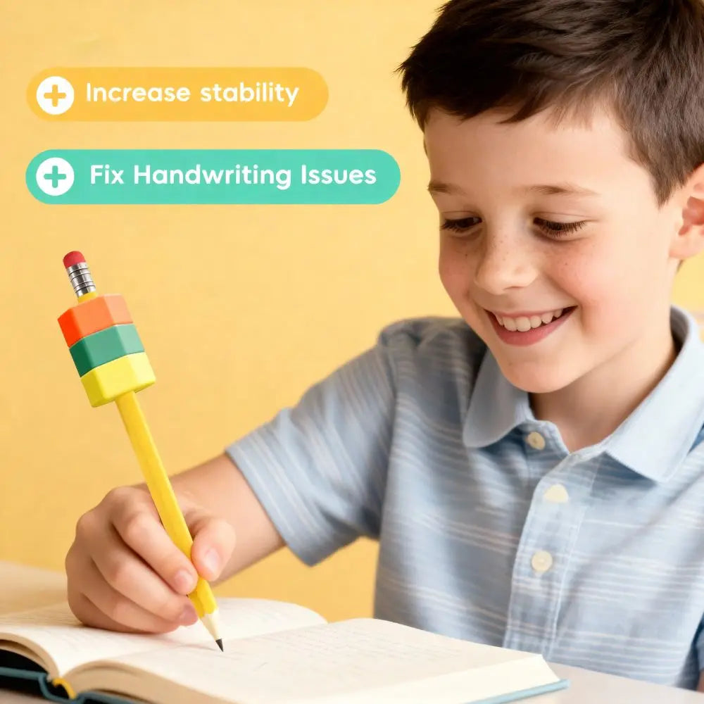 Weighted Silicone Pencil Grips 2-Pack – Handwriting Trainer Weighted Pencil Grip HIP