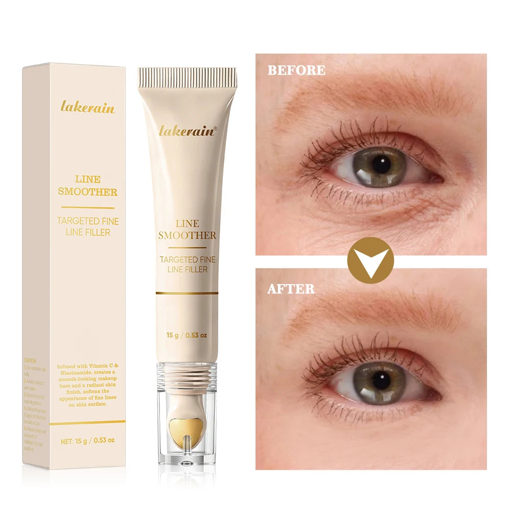 Line Smoother Targeted Line Primer Blurring Primer Wrinkles & Pores Tinted Cover Eyes Face Wrinkles Primer Makeup Base HIP