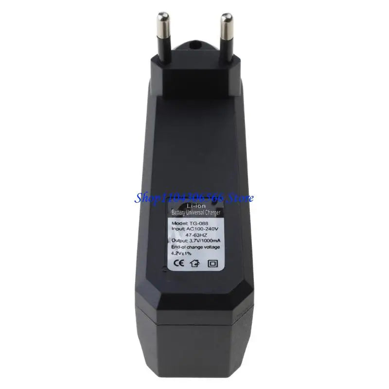 1-Bay 3.7V Lithium Battery Charger – 18650 14500 16340 Lithium Battery Charger HIP