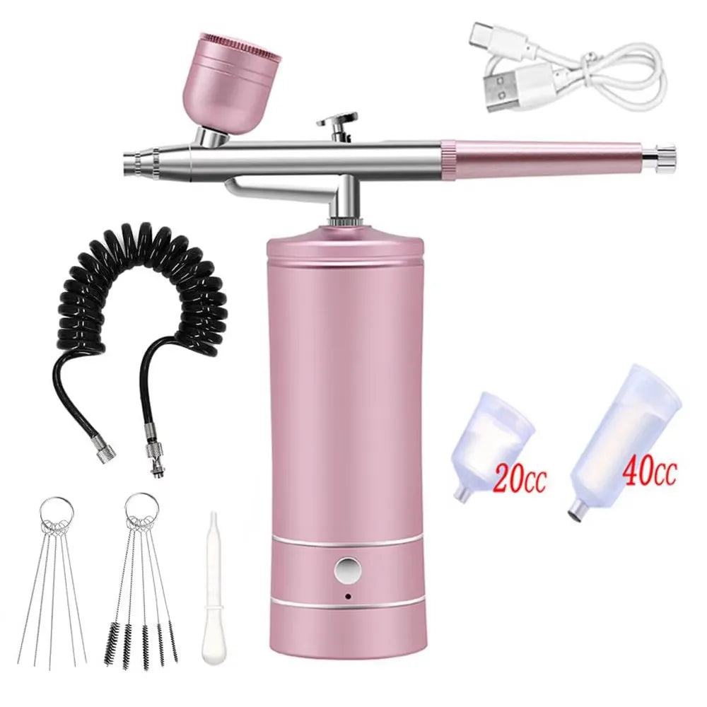 High-Frequency Portable Facial Massager – Skin Tightening Facial Massager Device HIP pink