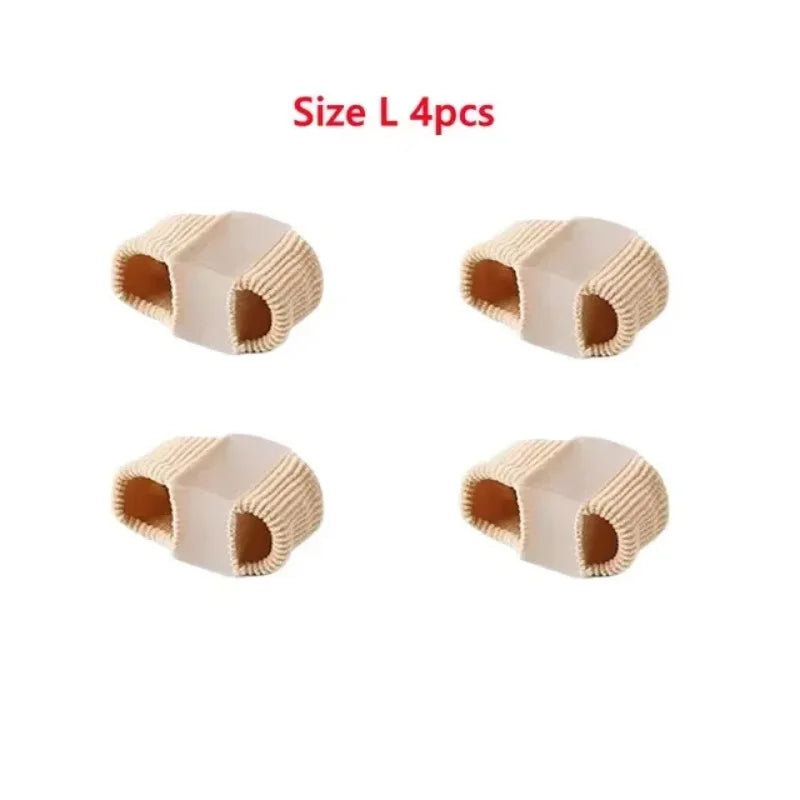 Gel Toe Separator & Big Toe Straightener Brace – 2/4 Pack Toe Separator Brace HIP C590-L-4pcs