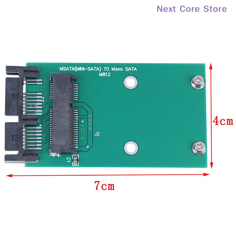 Mini PCIe mSATA SSD to 1.8" Micro SATA Adapter Converter Card SSD Adapter Card HIP