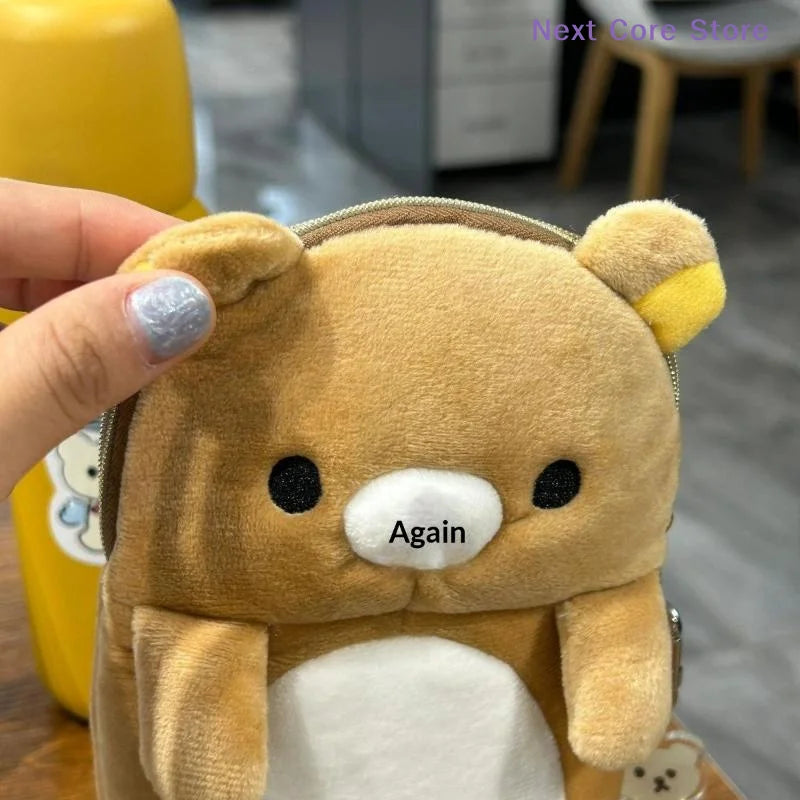 Cute Bear Pencil Case – Large Capacity Student Stationery Bag Pencil Case HIP
