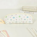 Polka Dot Pencil Case – Large Fabric Pen Bag with Hand Strap Pencil Case HIP Ocean World Print