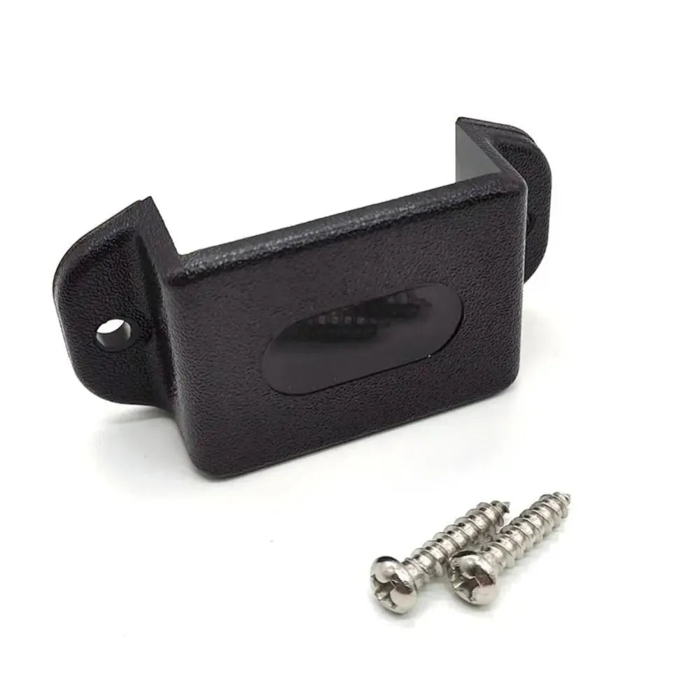Universal Walkie Talkie Car Bracket – Screw Fix & Adhesive Car Radio Holder HIP black