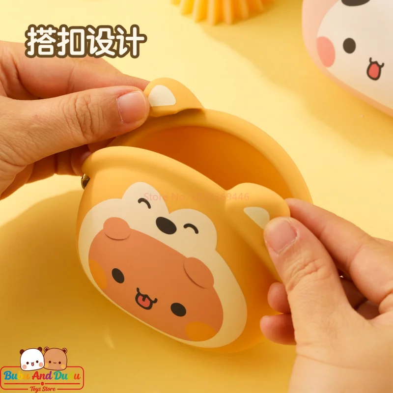 Bubu and Dudu Panda Silicone Coin Purse & Key Pouch Silicone Coin Purse HIP