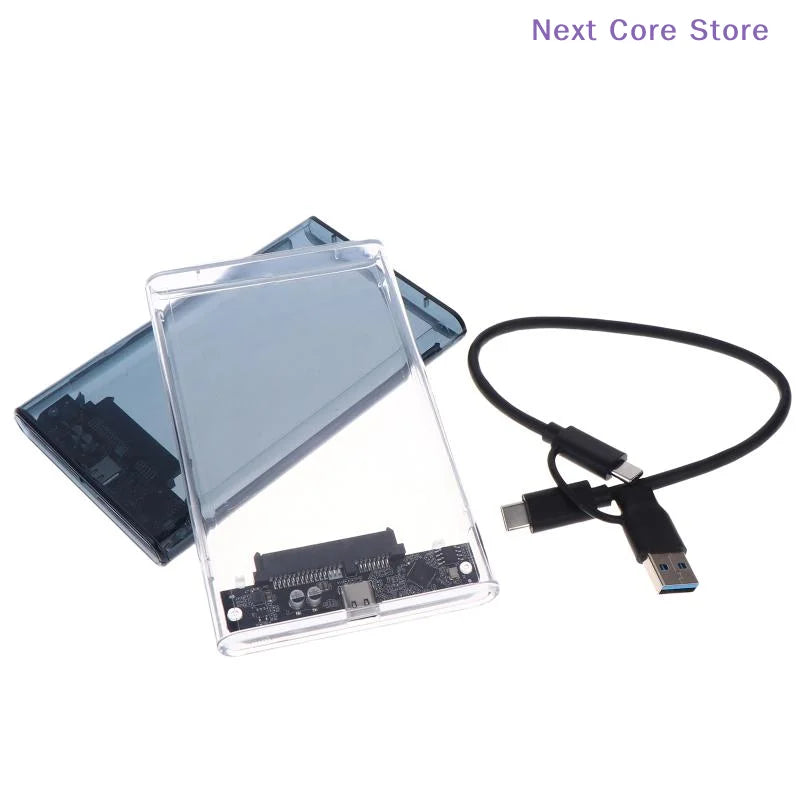 USB-C 2.5" SATA Hard Drive Enclosure – 5Gbps HDD & SSD Case Hard Drive Enclosure HIP