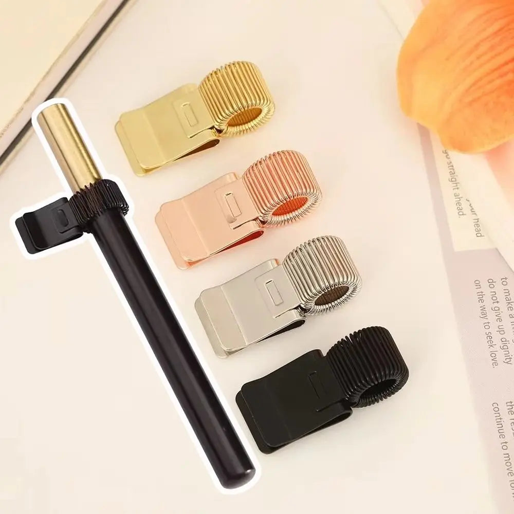 Metal Pen Clip Loop Holder – Antique Insect Design Bookmark Pen Clip Holder HIP