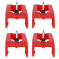4Pcs Phonograph Stylus Electric Record Player Turntable Stylus Needles Accessory Phonograph Parts Replacement HIP 4pcs