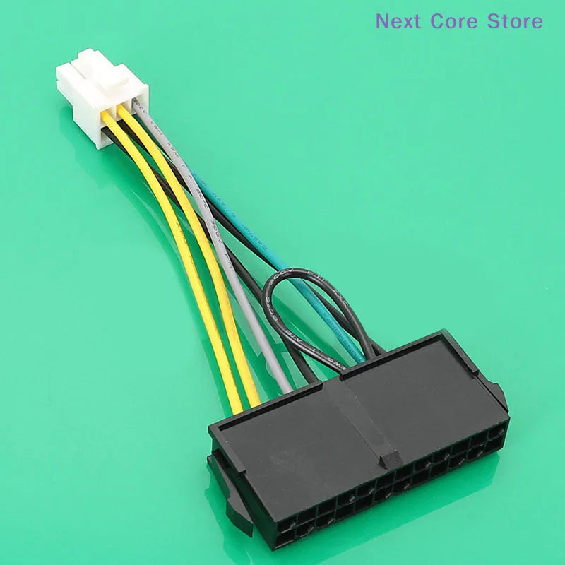 24-Pin Female to 6-Pin Male Power Adapter Cable – 10cm PC Power Adapter Cable HIP