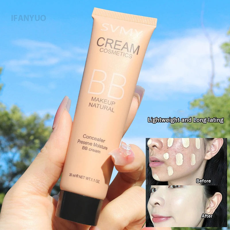 4 Colors BB Cream Isolation Cream Liquid Foundation Moisturizing Oil Control Long Lasting Makeup Waterproof Natural Face Primer HIP