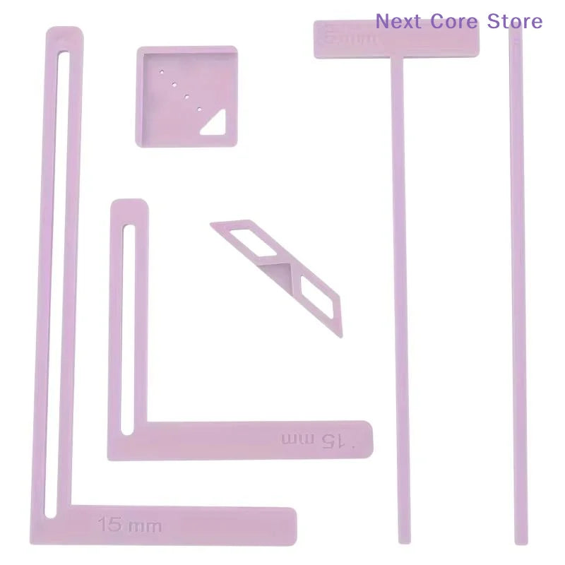 6-Piece Bookbinding & Scrapbooking Starter Tool Kit Bookbinding Tool Kit HIP
