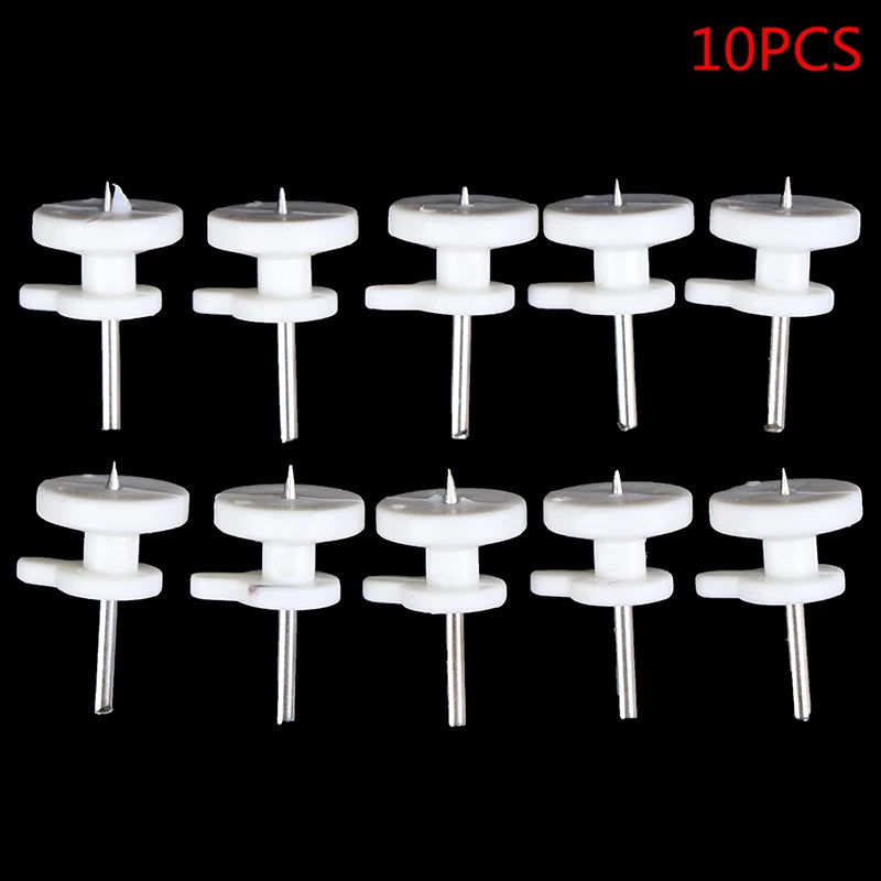 50-Pack Invisible Wall Nail Picture Hangers – No-Trace Hooks Picture Hanger Hooks HIP 10Pcs