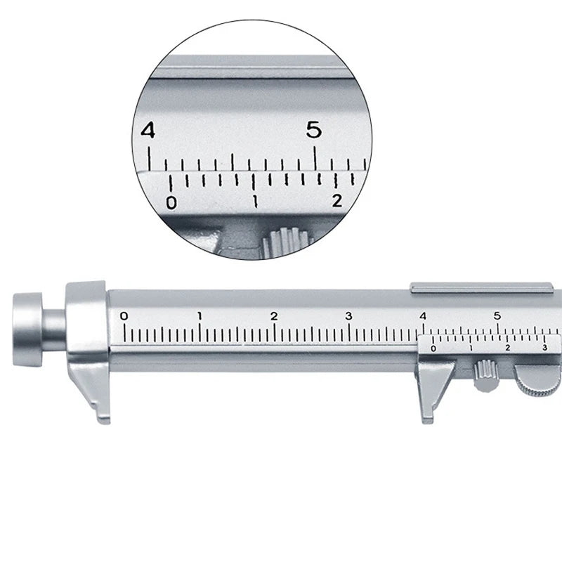 Vernier Caliper Ballpoint Pen 0–100mm – Novelty Writing Tool Novelty Caliper Pen HIP