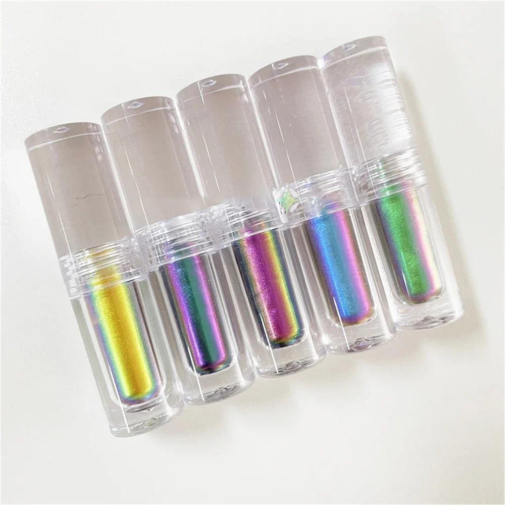 Aurora Multi Chrome Eyeshadow Pigments Long lasting Multi Chrome Chameleon Peacock Galaxy Chrome Glitter Liquid Eyeshadow HIP