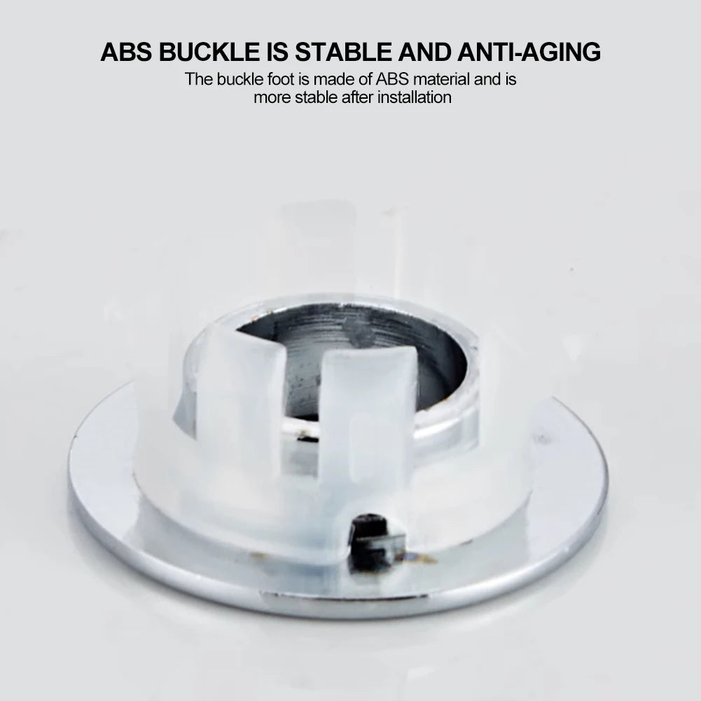 Kitchen Sink Hole Round Overflow Cover Remplacement Kitchen Bathroom Basin Trim Bath Sink Hole Cap Wash Basin Overflow Ring Plug HIP