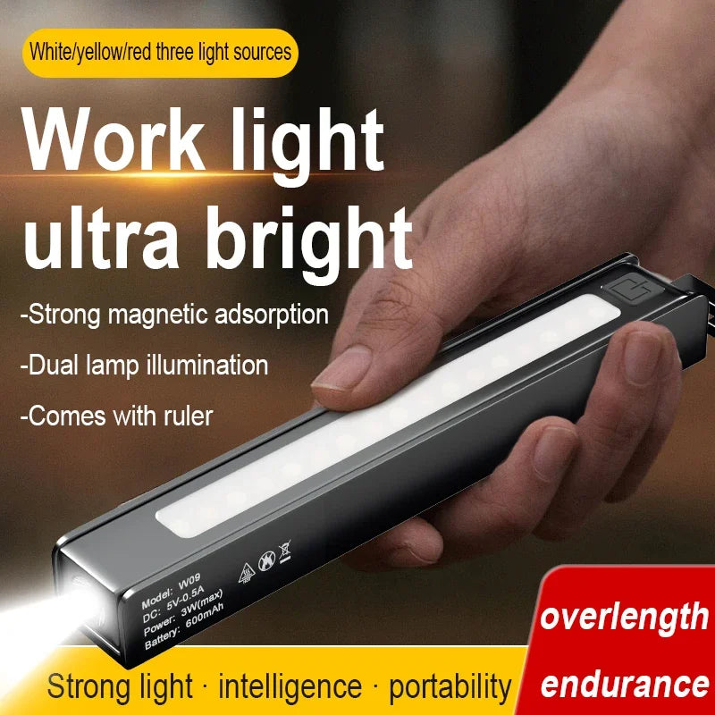 ESMARTER LED COB Folding Work Light – Magnetic Rechargeable Torch LED Work Flashlight HIP