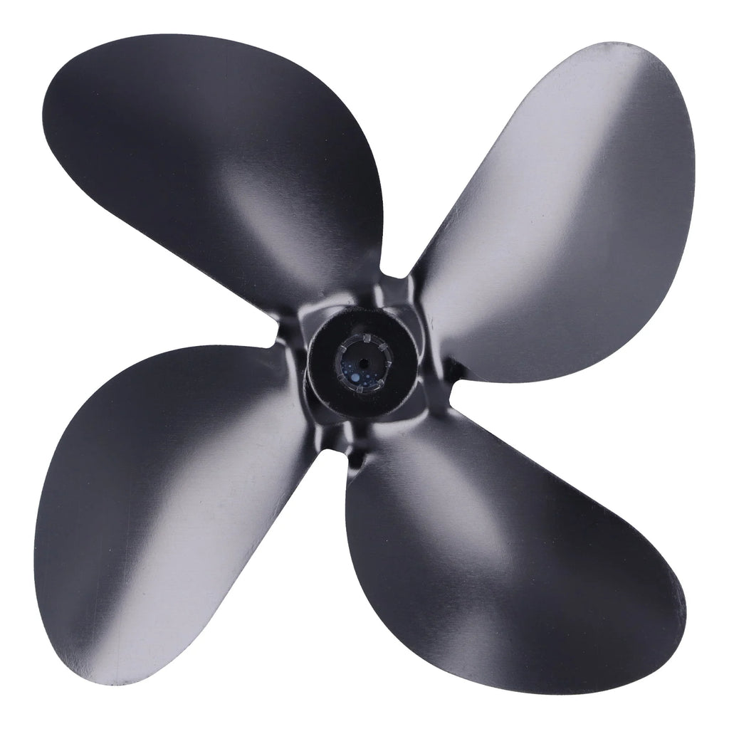Fan Blade Replacement Fireplace Aluminum Alloy Blade Black Stove Fan Blade Fireplace Blade Replacement Fireplace Blade HIP Default Title