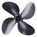 Fan Blade Replacement Fireplace Aluminum Alloy Blade Black Stove Fan Blade Fireplace Blade Replacement Fireplace Blade HIP Default Title