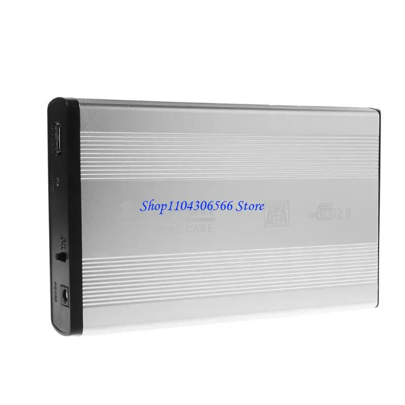 3.5" Aluminum HDD Enclosure USB 2.0 & 3.0 External Drive Case HDD Enclosure HIP