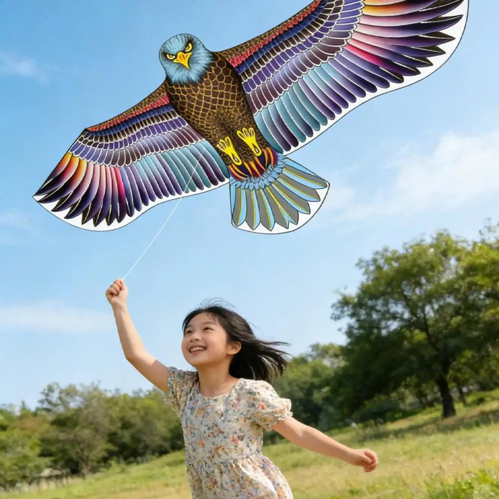 Giant Eagle Kite With 100m kite string Flying Bird Kites Outdoor Fun Sports Garden Cloth Toys Bird Repelling Kite HIP