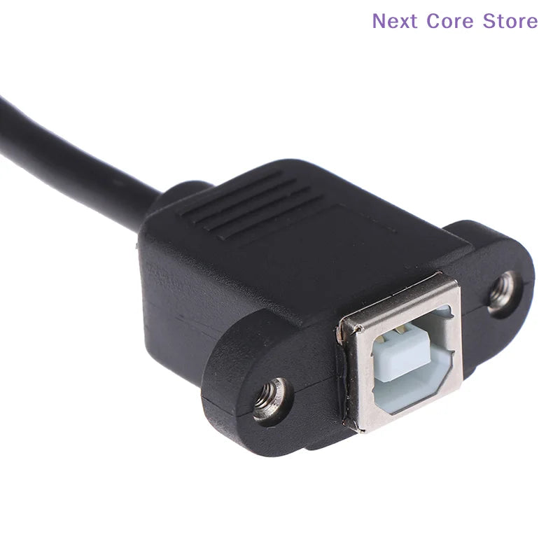 USB 2.0 Panel Mount Extension Cable – Type B Male to Female USB Extension Cable HIP