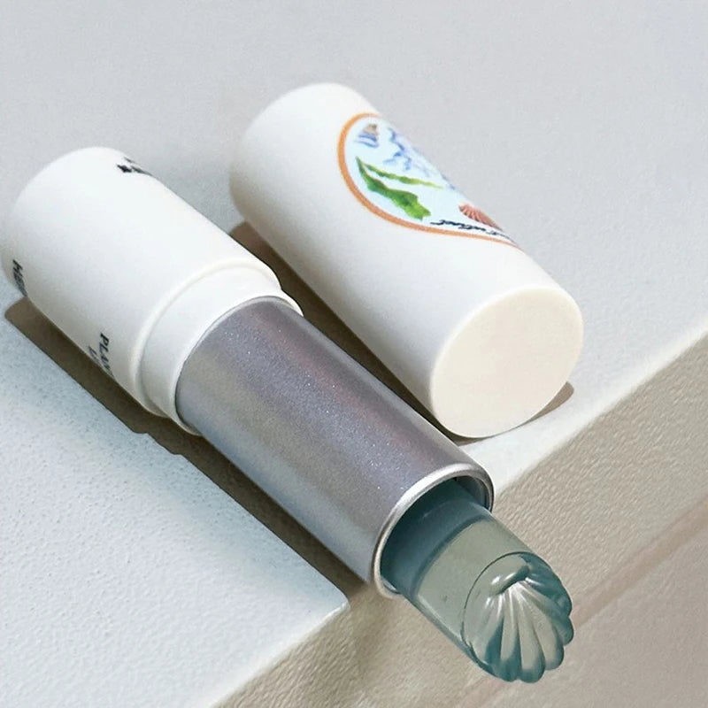 Sea Shell Shaped Lip Balm Clear Blue Moisturizing Hydrating Oil Reduce Lip Lines Remove Dead Skin Transparent Mask Lip Care HIP