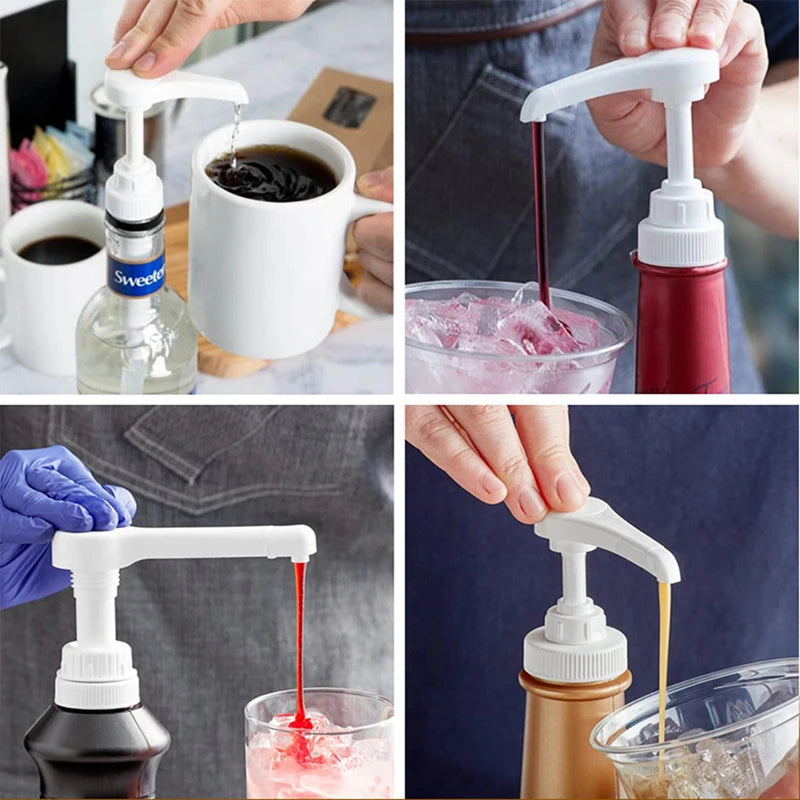 Syrup Pump Dispenser Replacement for Coffee & Kitchen Sauces Pump Dispenser HIP