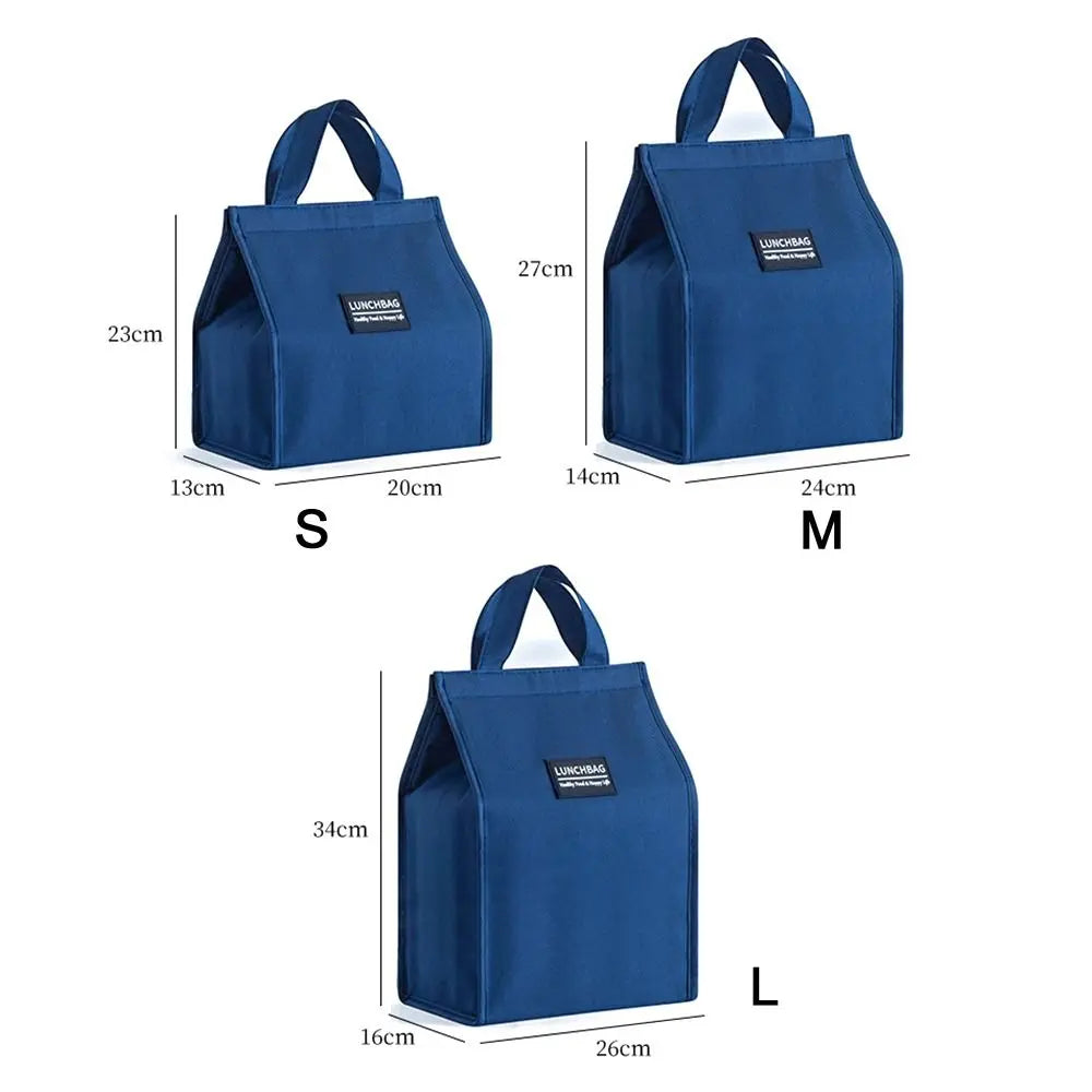 Insulated Thermal Lunch Bag – Waterproof Cooler Tote S/M/L Insulated Lunch Bag HIP