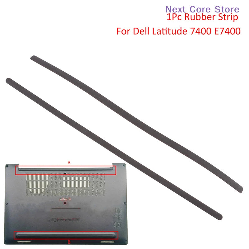 Rubber Foot Strip for Dell Latitude 7400 E7400 Non-Slip Pad Laptop Replacement Part HIP
