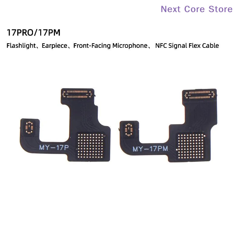 iPhone 17 Pro/Max Earpiece Flash NFC Signal Flex Cable 6-in-1 Phone Repair Cable HIP
