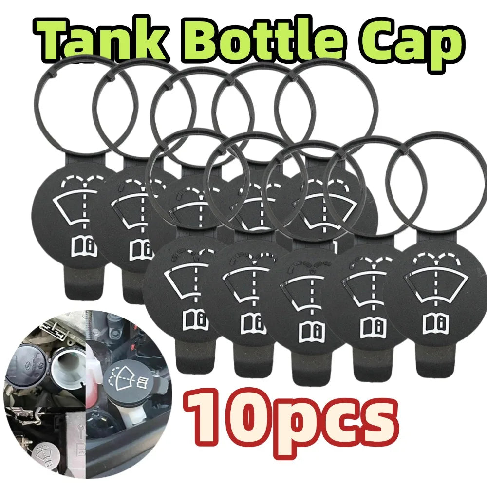 10pcs Car Windshield Wiper Washer Fluid Reservoir Tank Bottle Cap Cover for Chevrolet Aveo Cruze Malibu Sonic Trax Volt Equinox HIP