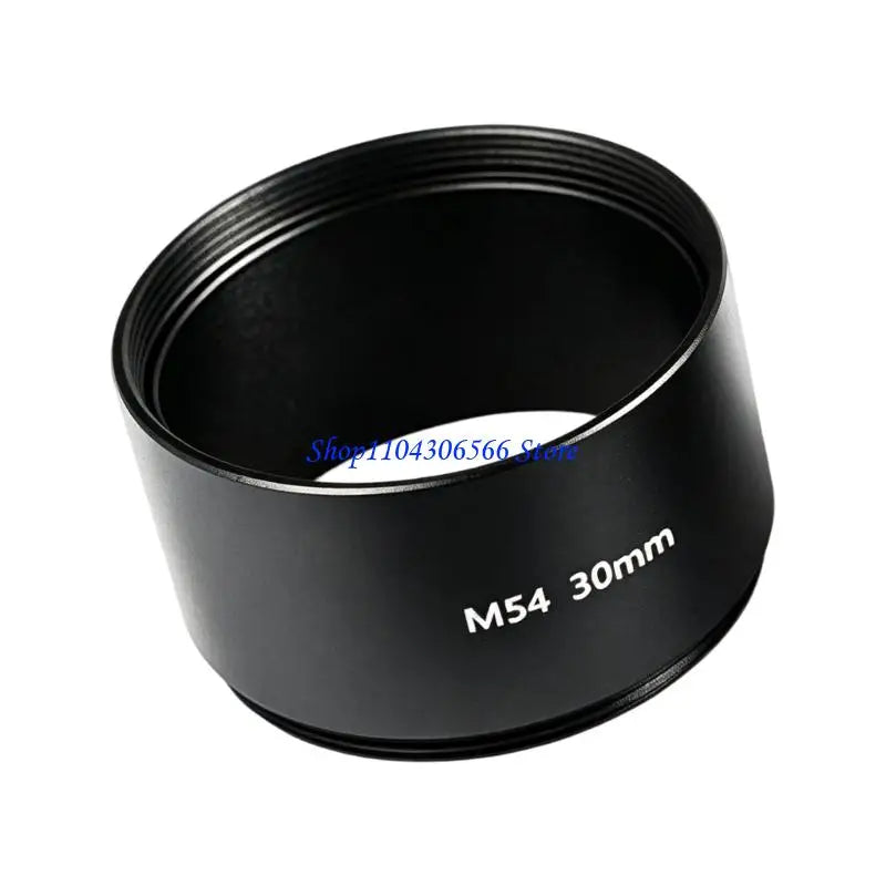 M54 x 0.75 Threaded Extension Tube – Aluminum Spacer 3–30mm Telescope Extension Tube HIP 30 mm CN
