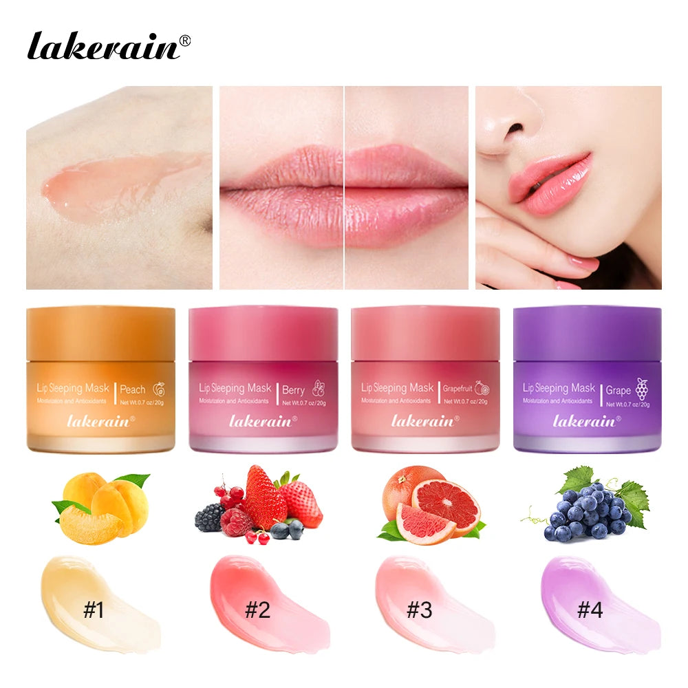 20g Moisturizing Lip Mask Night Sleeping Lips Care Maintenance Fades Lip Lines Relieves Lipitis Lip Care Products HIP