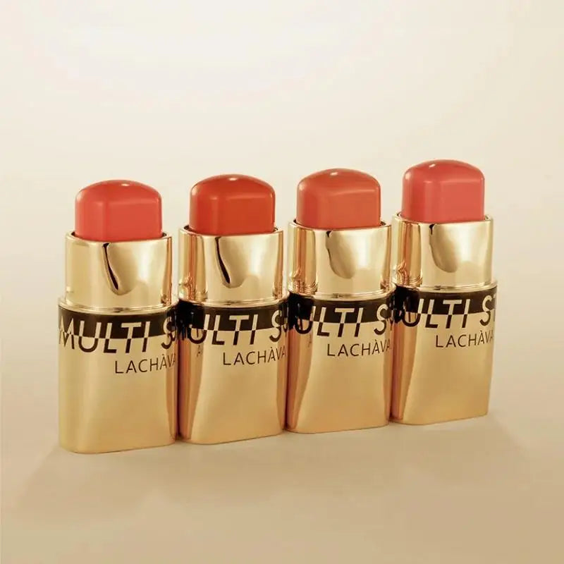 QiBest 3-in-1 Waterproof Blush Stick – Lips, Face & Eyes Multi-Use Blush Stick HIP