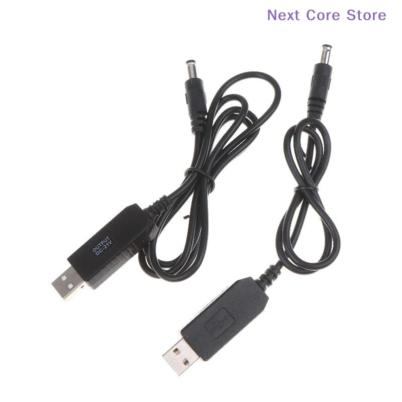 5V to 21V Boost Charging Cable – USB DC Adapter for Lithium USB Boost Adapter Cable HIP