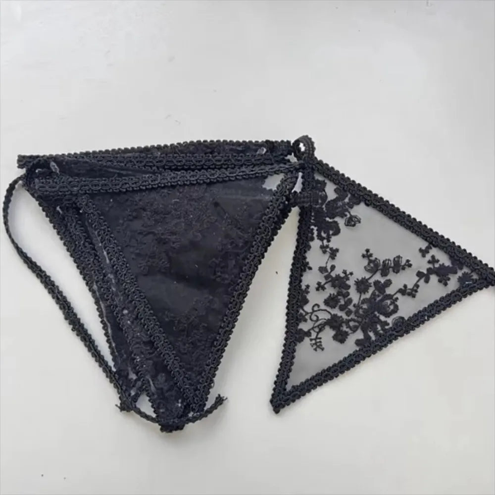 Colorful Lace Pennant Banner Garland – Party Wall Décor Party Banner Garland HIP