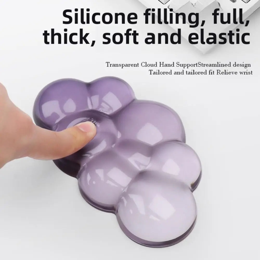 Cloud Shape Silicone Keyboard & Mouse Wrist Rest – Ergonomic Ergonomic Wrist Rest HIP