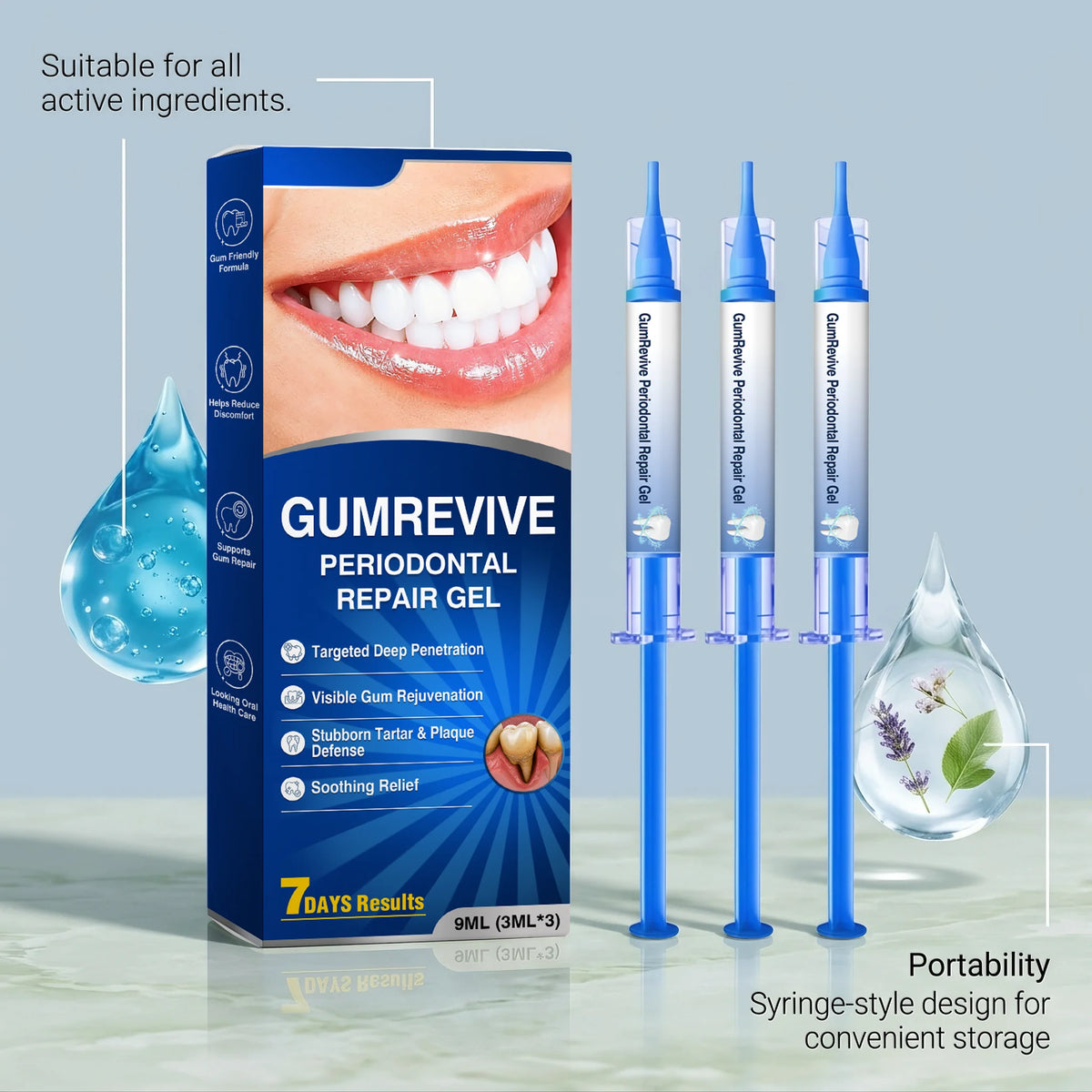 Vitamin C Gum Care Gel – Fresh Breath & Daily Oral Serum Oral Care Gel HIP