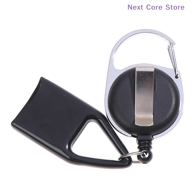 Silicone Lighter Leash Retractable Keychain Clip Holder Lighter Keychain Holder HIP
